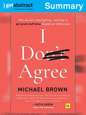 cover image of I Don't Agree (Summary)